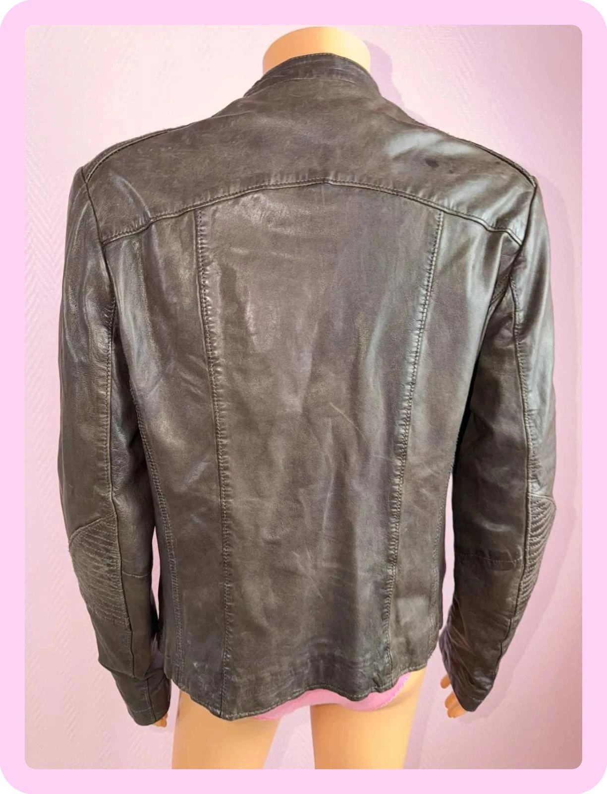 Chaqueta mujer Marc o polo talla 40 limpia con forro de cuero – photo 6
